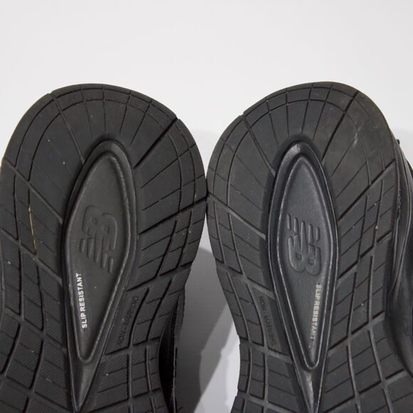 New Balance 608 Slip Resistant Walking Work Shoes Black Leather Men 9.5EE X-Wide main image 14